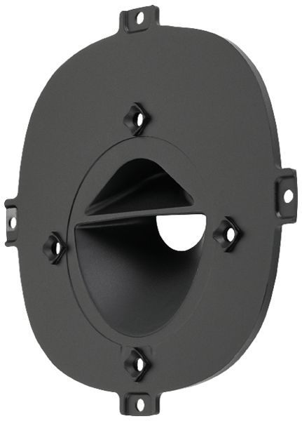 Reflektor SG Callisto Kunststoff symmetrisch 105.5×105.5×17.85mm schwarz