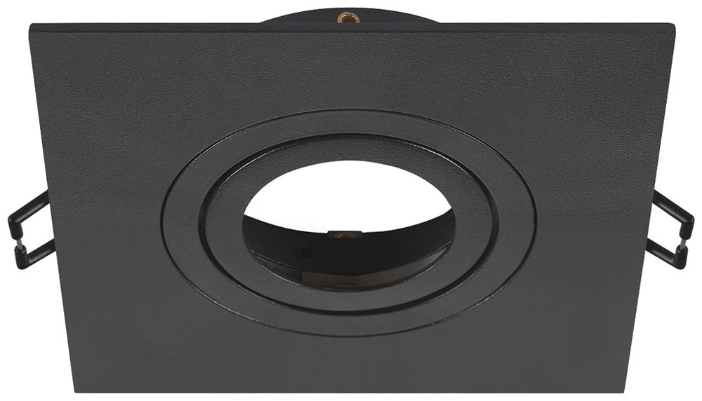 Einbaurahmen SLV NEW TRIA 75 Aluminium 110×110×26mm schwarz