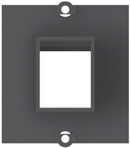 Cornice frontale BACHMANN prese/prese mobili 1 37×40.2mm