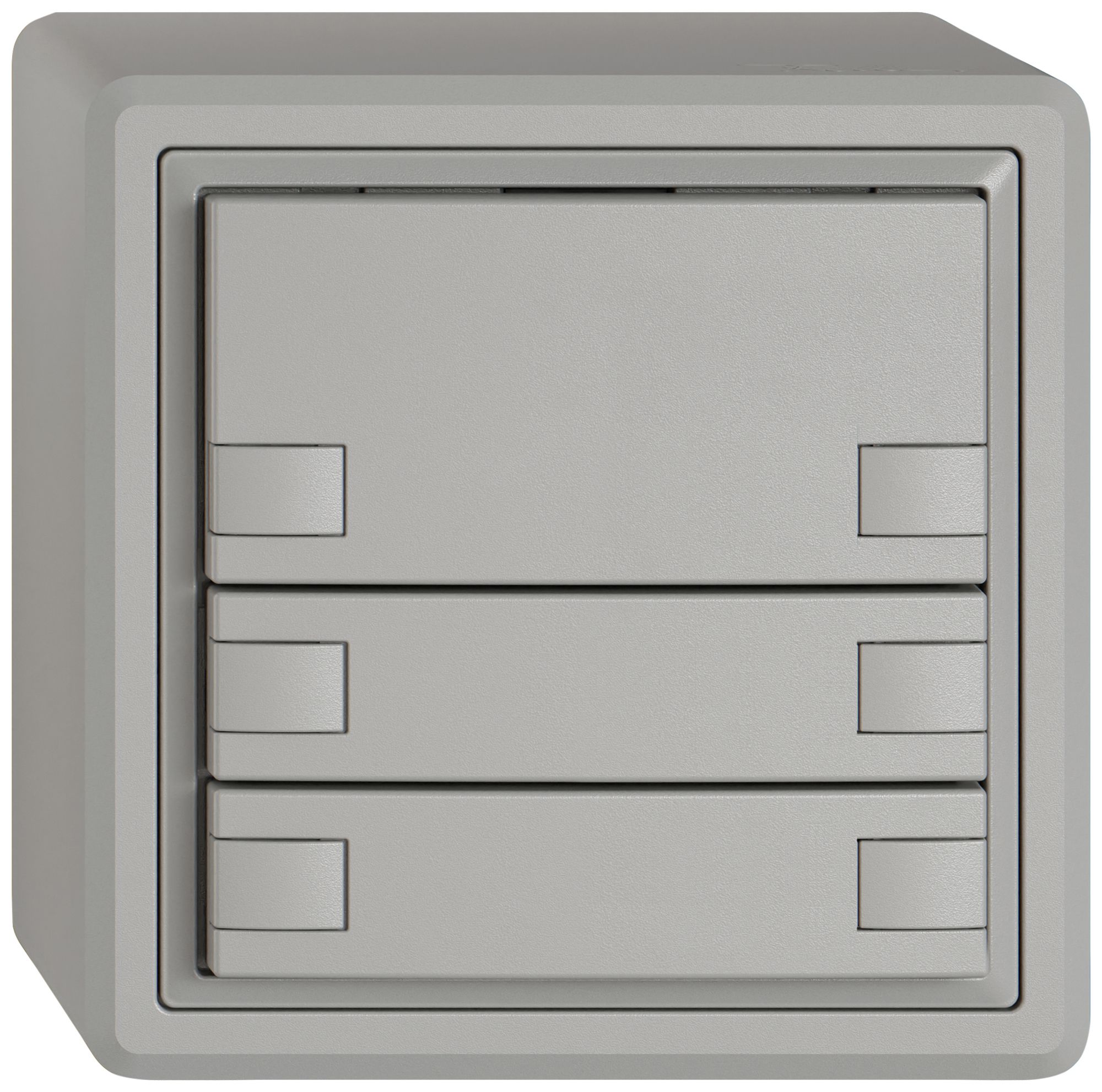 AP-Universaltaster EDIZIO.liv UNI SNAPFIX® 12…48V o.LED 6× 1-Tbed.hgu