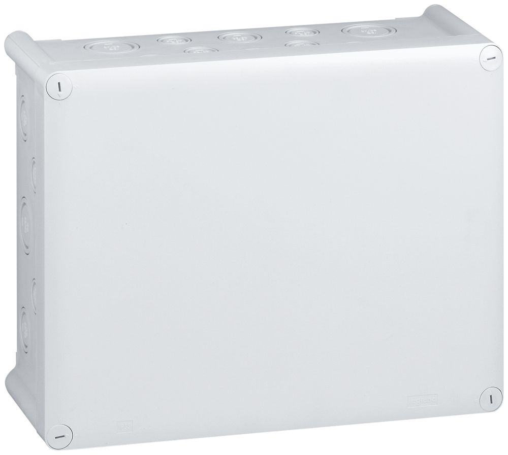 Abzweigdose PLEXO 360×270mm leer hellgrau