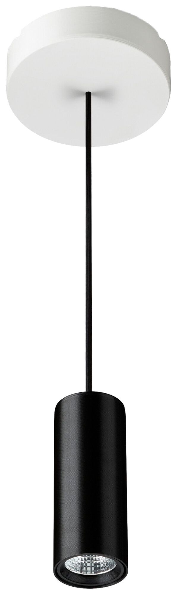 Luminaire suspendu LED Philips GreenSpace 9.9W 1200lm 4000K Ø65×165mm noir