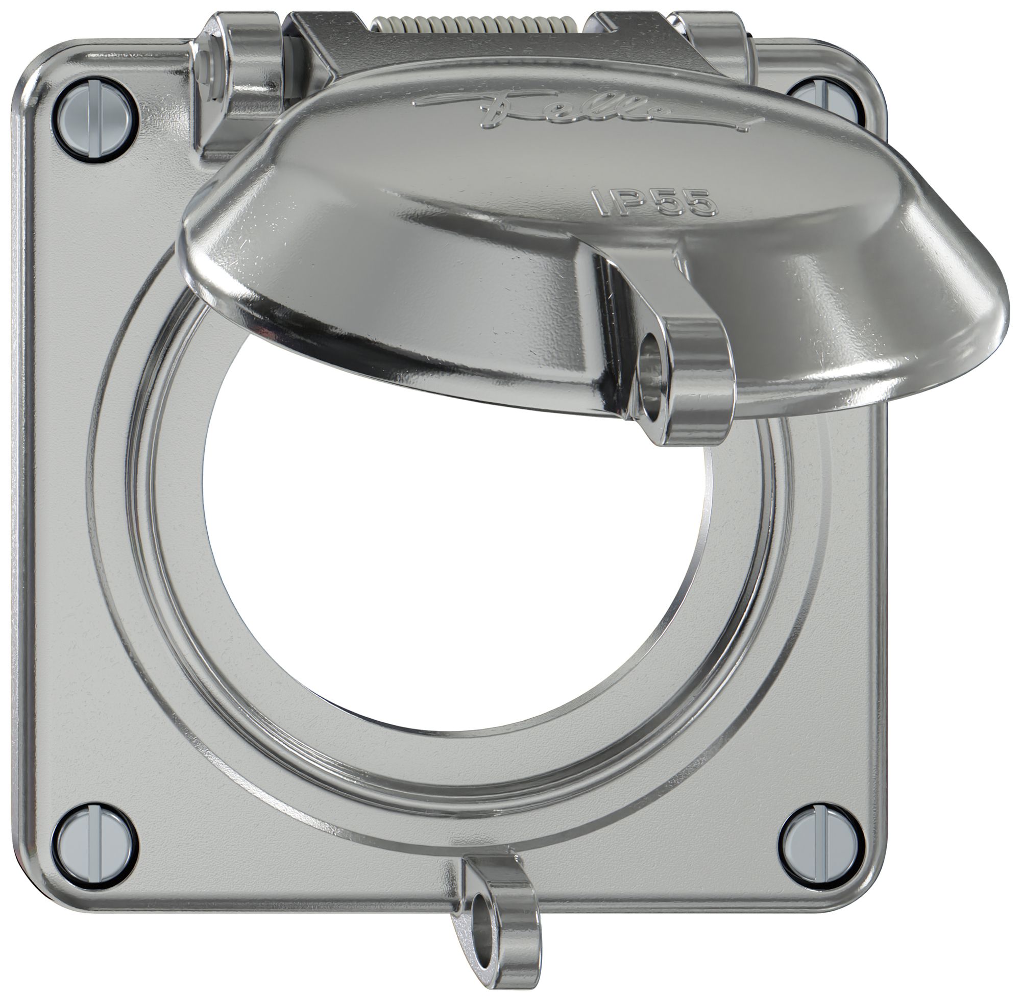 Parte superiore ELEMENT SNAPFIX® con coperchio ribaltabile chiudibile Ø53mm all