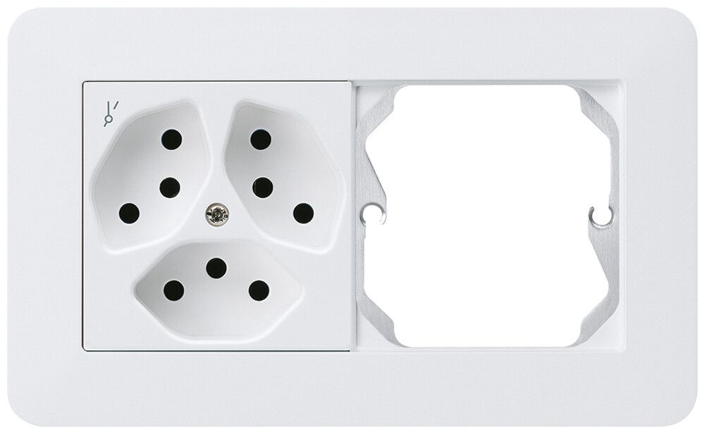 UP-Kombination kallysto.trend Gr.I-I horizontal 3×Typ 13S+leer weiss