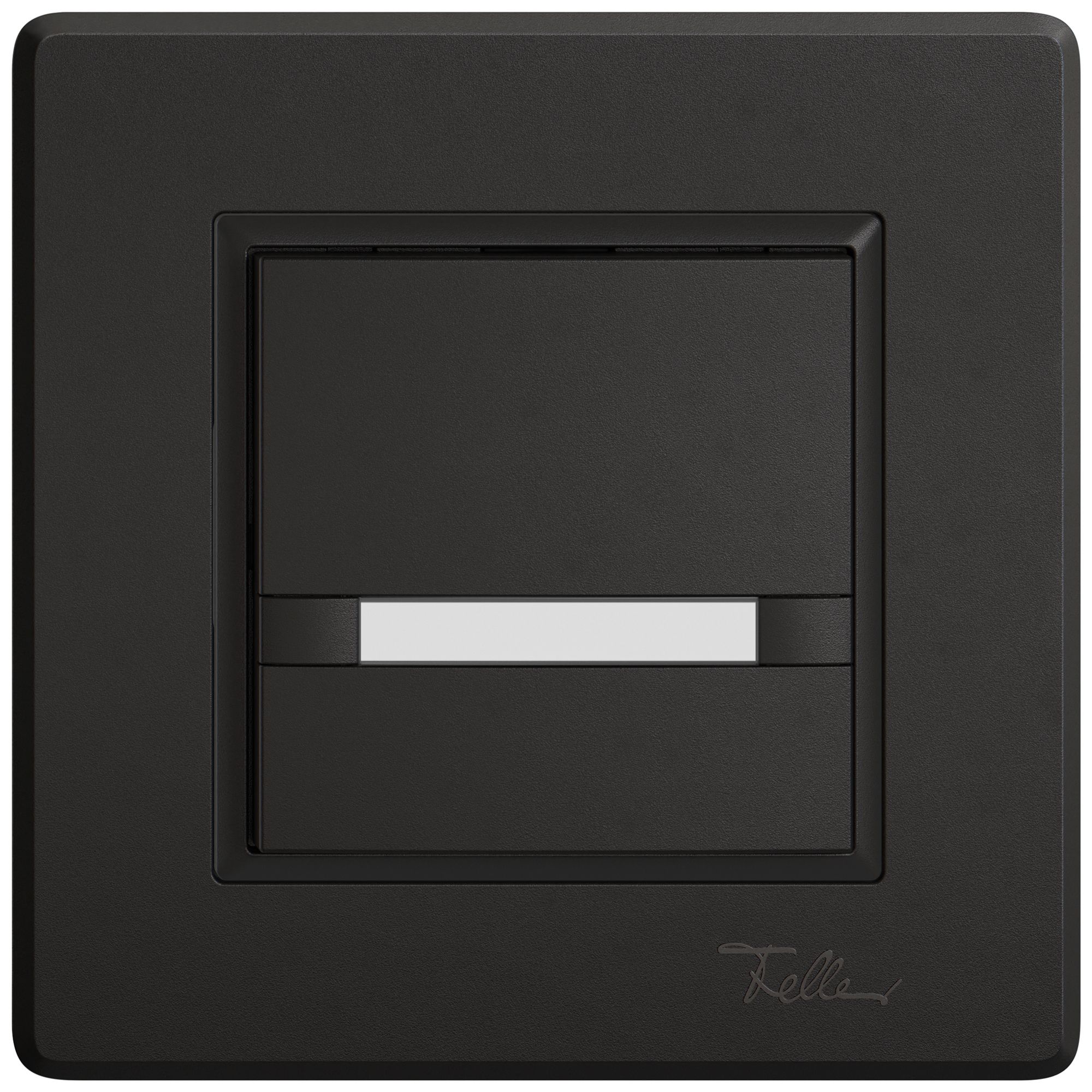 UP-Universaltaster EDIZIO.liv UNI SNAPFIX® 5…48V o.LED 1× 2-Tbed.Pap.sz