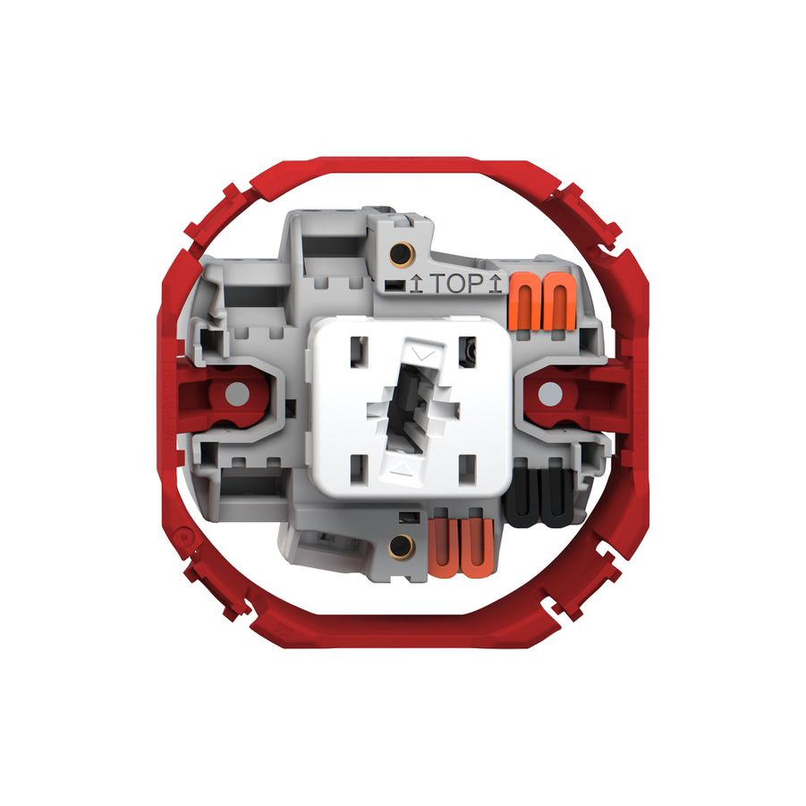 Poussoir Feller SNAPFIX® AR/1P