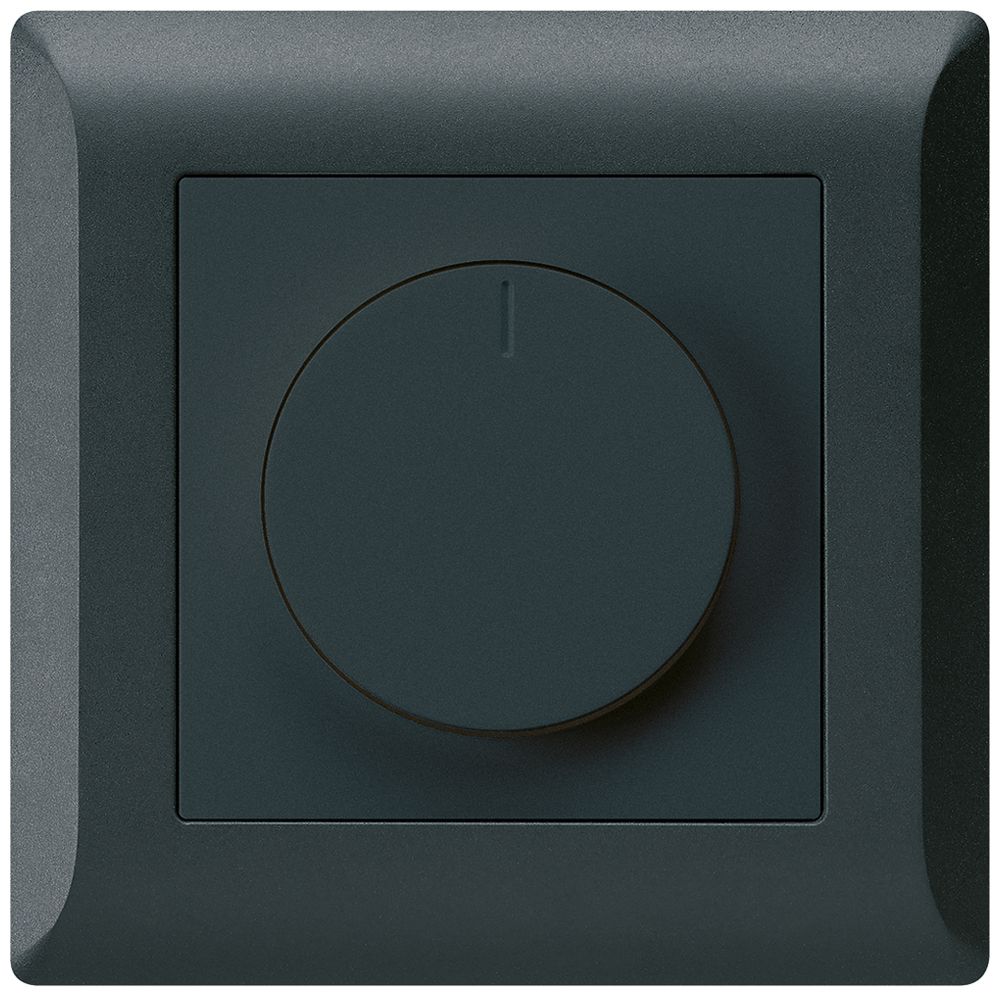 UP-Universaldimmer kallysto.line Phasenanschnitt mit LED schwarz