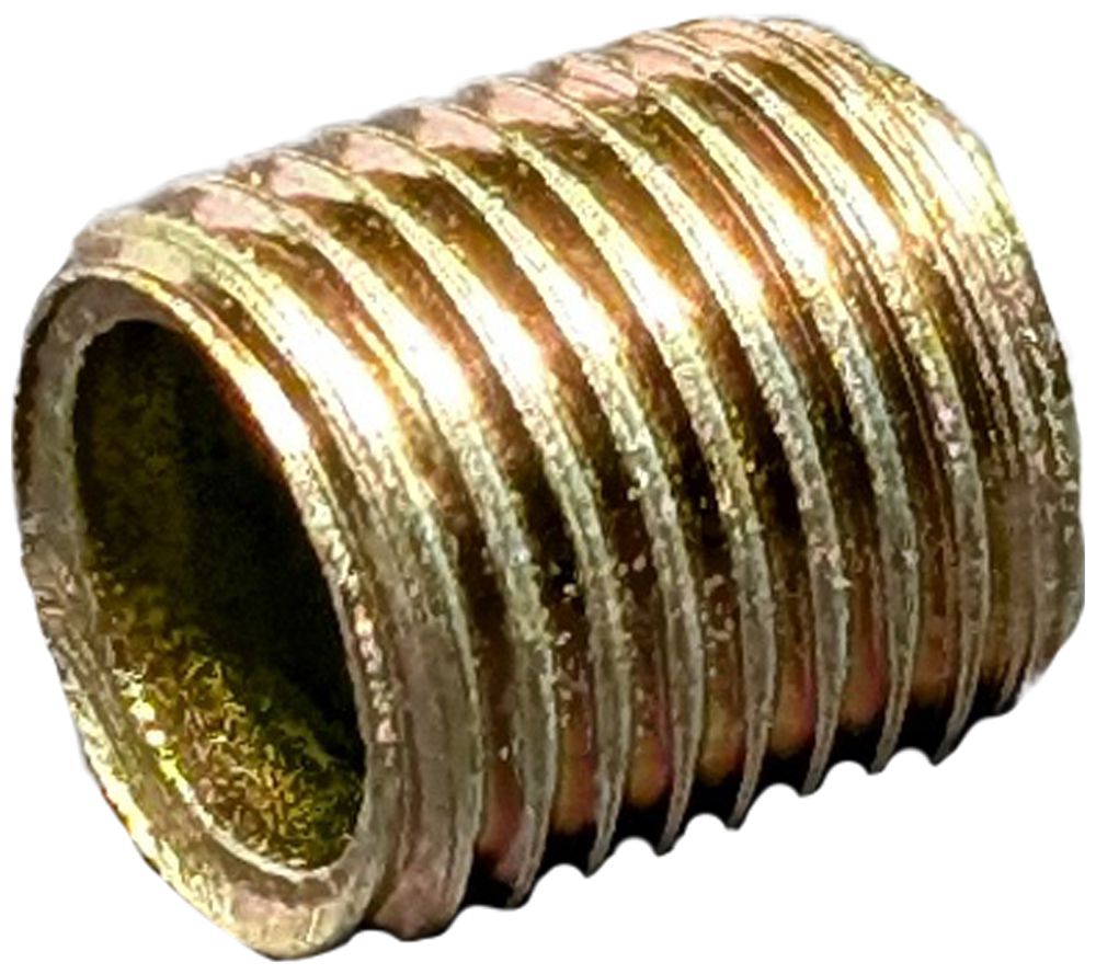 Gewinderohr Elektrogros M10×8mm Stahl galvanisch/elektrolytisch verzinkt