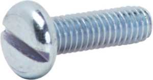 Flachkopfschraube M6×20mm verz.DIN 85A, (Pan-Head)