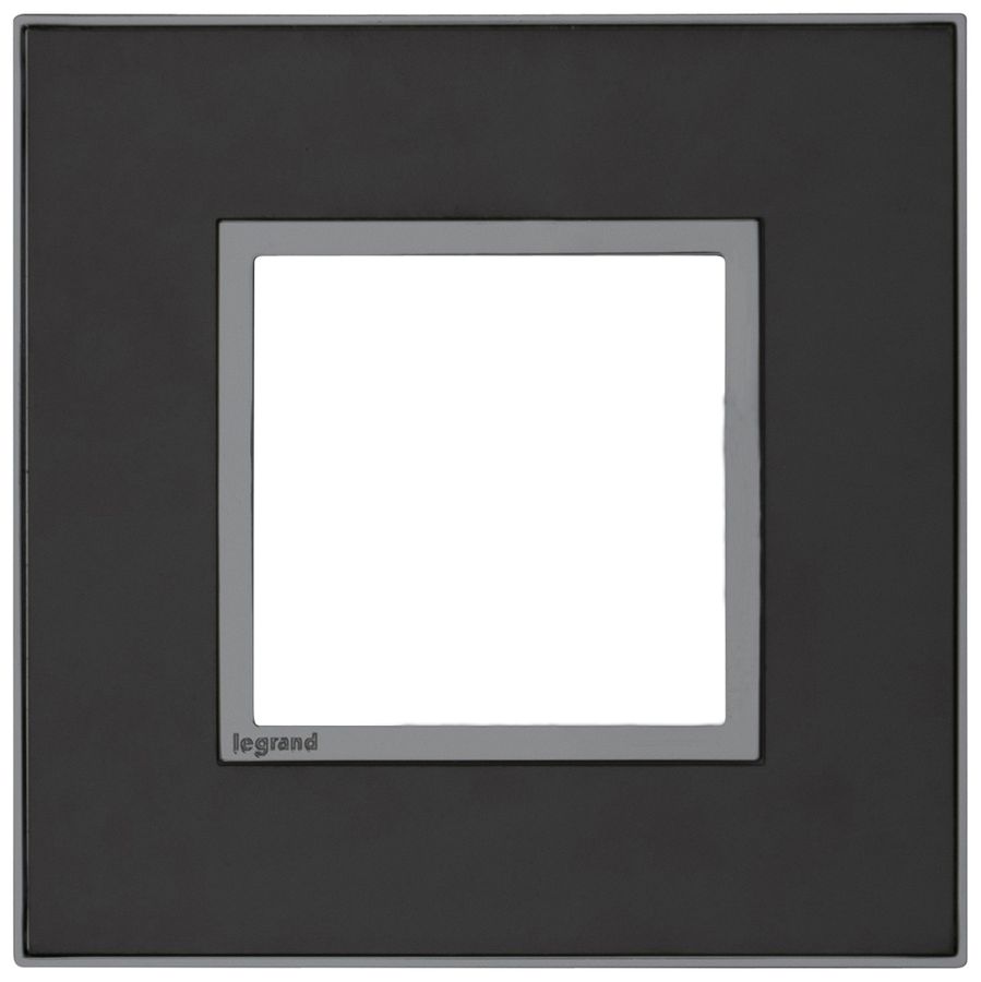 Abdeckrahmen ATO 1×1 Modul, black reflective