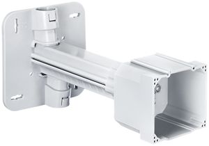 UP-Teleskop-Dose AGRO 1×1 GDP 850°C grau für Isolation 80…200mm