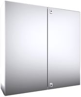 Armoire compacte Rittal AX, 2 portes, IP66, 1000×1000×300mm, acier fin V2A