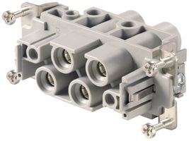 Buchseneinsatz Weidmüller HDC S4/2 FS 830V 80A 6L Schraubanschluss Gr.6