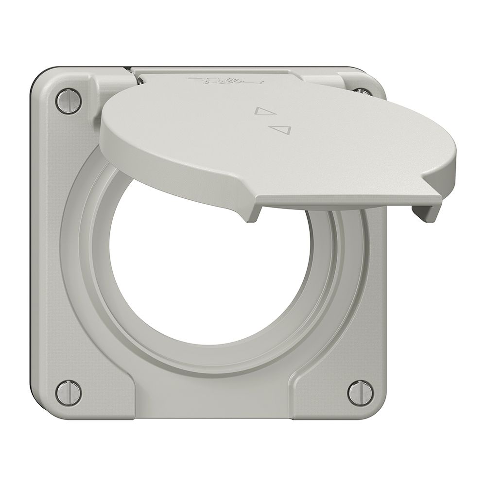 Coperchio c.coperchio ribalt.NEVO Ø53mm p.interruttore tappa.2t grc (guarn.ne)