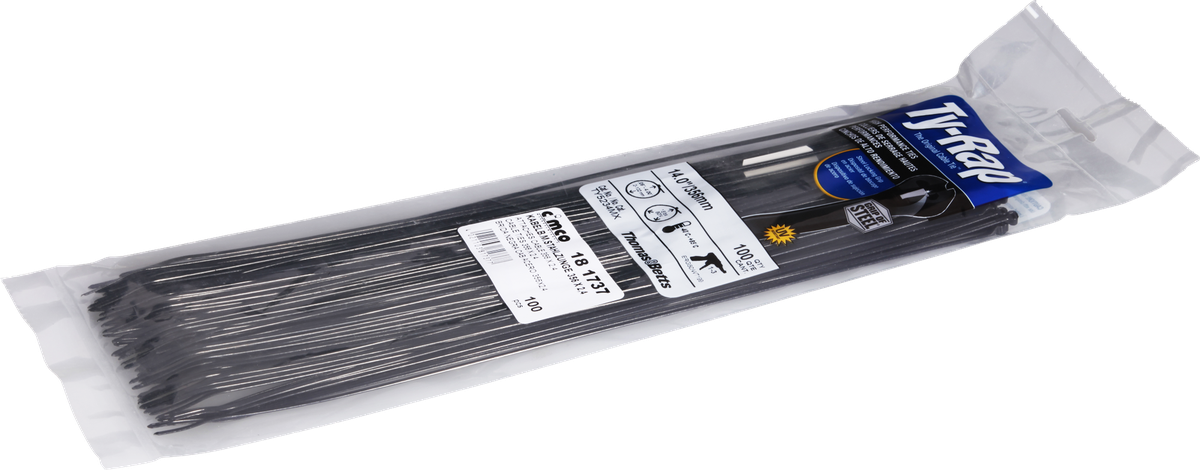 Kabelbinder TY-RAP TY5234MX 2.4×356mm schwarz