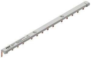Kammschiene MDT ZUB-PS15A5 1P 1Ph Stift 6mm² 40A 199mm weiss