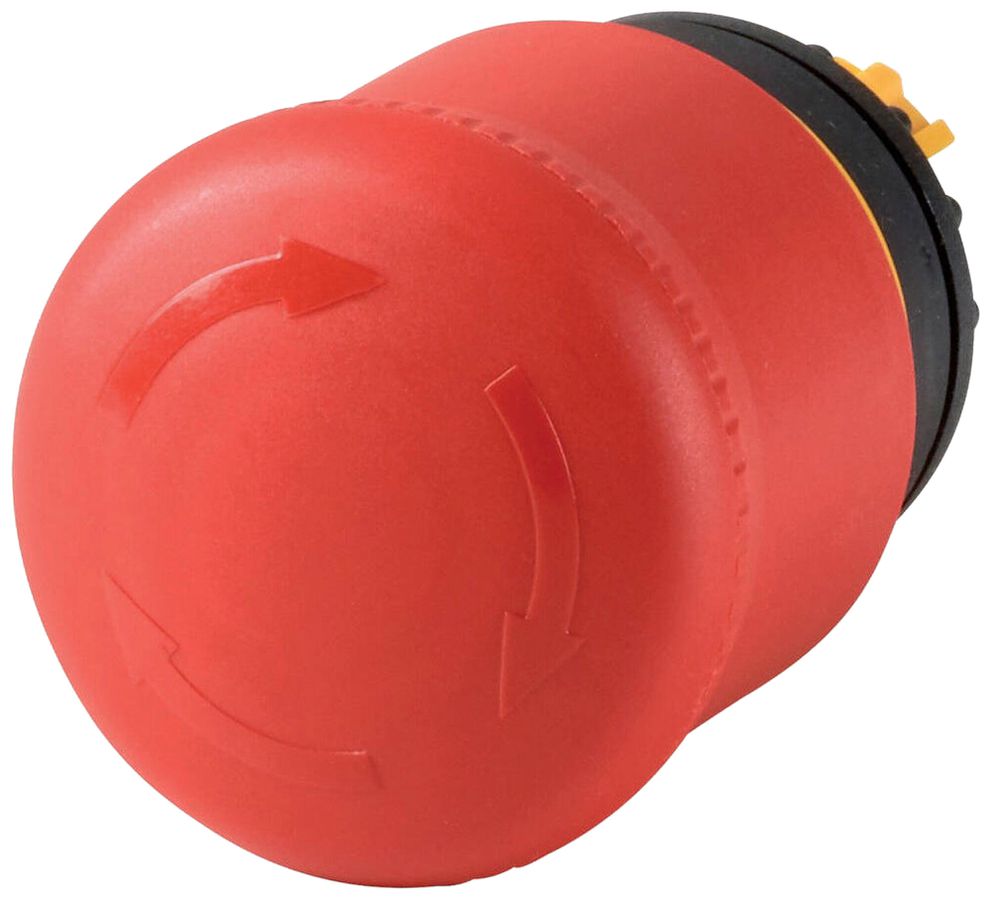 Pilzdrucktaster Eaton M22-PVT rot Ø38mm hoch IP67/IP69K