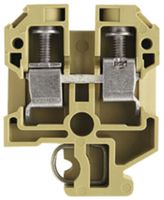 Durchgangs-Reihenklemme Weidmüller SAK Schraubanschluss 6mm² PA66 TS32 beige