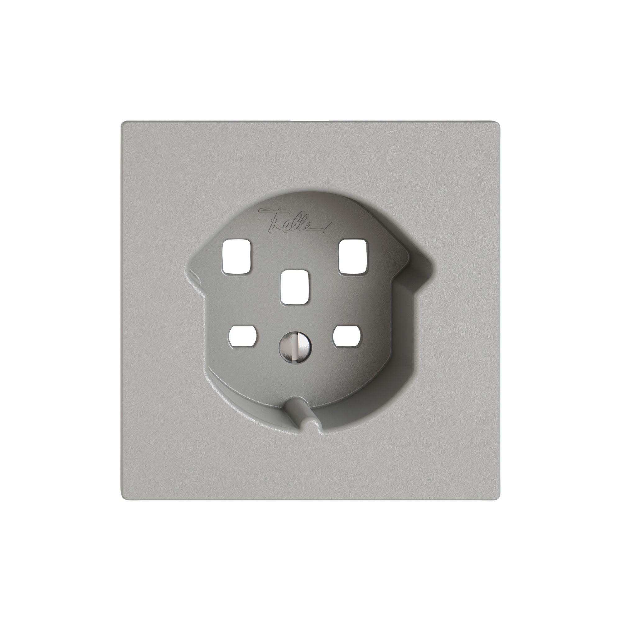 Montageset EDIZIO.liv SNAPFIX® für Steckdose T25 hgu