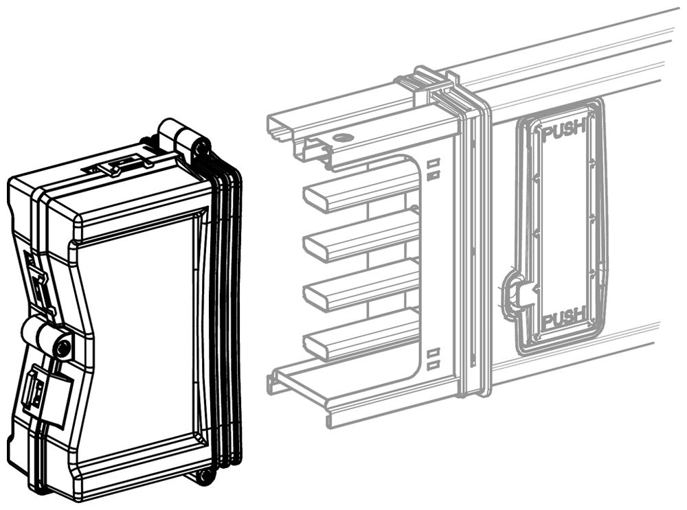 Schienenverteiler Canalis KS 400A