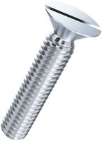 Senkkopfschraube M6×20mm DIN 963A, verzinkt chromatiert