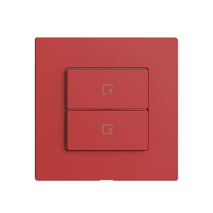 Poussoir scène 2 scènes vertical/2T WLAN Edue Wiser berry