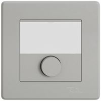 UP-Montageset EDIZIO.liv SNAPFIX® für Sonnerie-Drucktaster mit Namensschild hgu