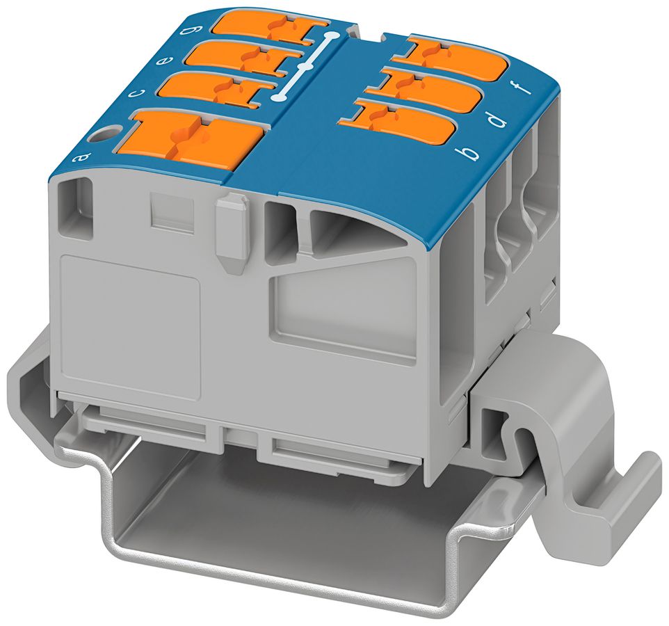 Bloc répartiteur PX PTVFIX 6/6X2,5-NS35A BU