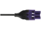 Anschlussleitung Woertz, Stecker 3L C1, 5m, halogenfrei, freies Ende, Cca
