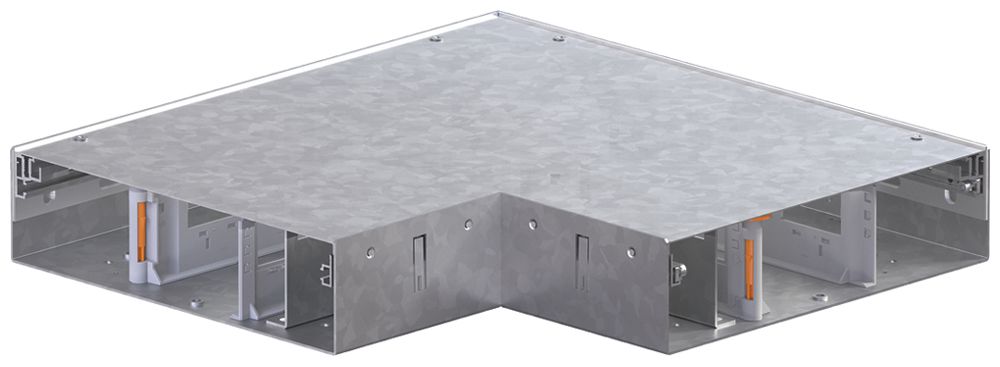 Flachwinkel tehalit BKB Unterteil Ausseneck für Bodenkanal 300×450×80mm