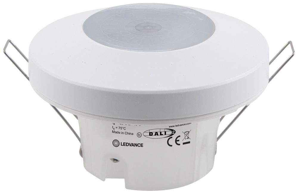 EB-Multisensor LEDVANCE L/P-8 PIR DC 0.1W DALI Ø105×67mm weiss