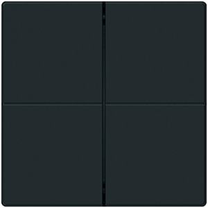 Knopf zu Funktaster Friends of Hue KAL, 4×, schwarz