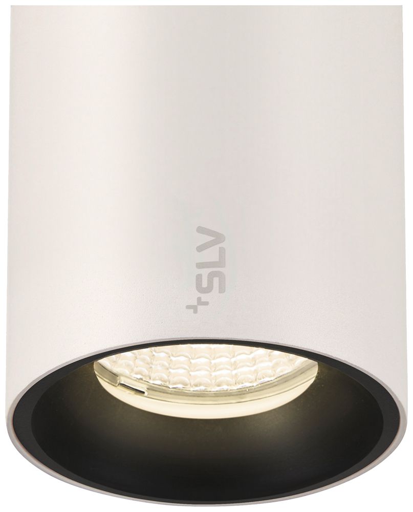 LED-Pendelleuchte SLV NUMINOS S 48V AD 16W 1130lm 940 DALI Ø60 weiss/schwarz