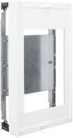 Baustein Hager univers N 450×250mm für 1 Trenner DIN1 auf Montageplatte