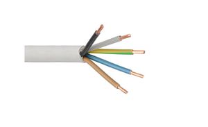 Installationskabel FE0 5×1.5mm² 3LNPE weiss Dca