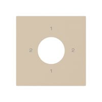 Kit di copertura kallysto per interruttore a chiave S3/1 polo beige
