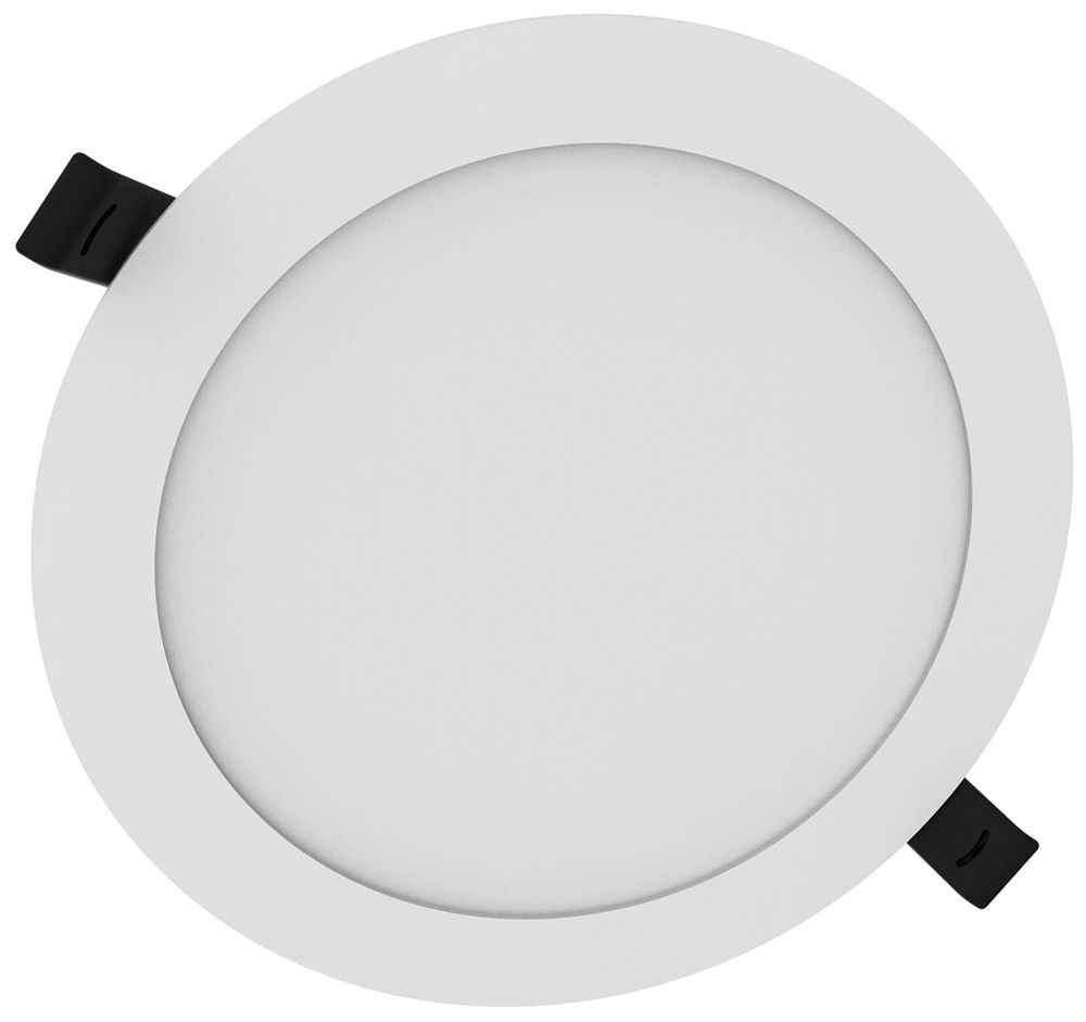 Downlight LED LEDVANCE SLIM 16W 1600lm 830/840 IP20/44 90° Ø187mm blanc