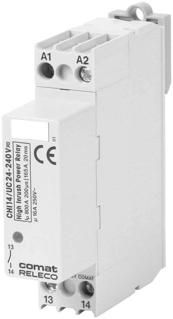 Leistungsrelais ComatReleco CHI14, 24…240VAC/DC, 1S 16A 250VAC