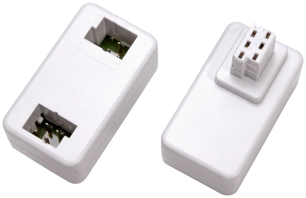 Doppelstecker TT83 weiss