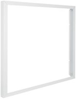 Anbaurahmen 600×600mm für LDV PANEL 600, Aluminium, weiss