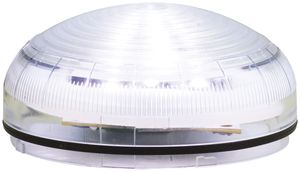 Sirene XLF mit Licht, RGB, ohne Sockel, IP66, Ø92×42.5mm