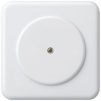 UP-Blindabdeckung basico Ø58mm weiss