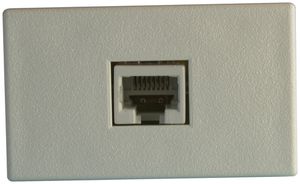 Boîte de raccordement INC FLF 37×62 1RJ45 blanc