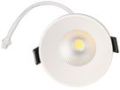 EB-LED-Spot maxLUCE ATMA 68 6.5W 660lm 3000K IP44 MB DIM Ø75mm weiss 32°
