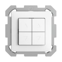 UP-Storentaster EDIZIOdue FM weiss 2-Kanäle