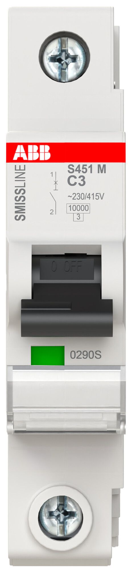 Disgiuntore SMISSLINE CLASSIC 1×3 C 10kA