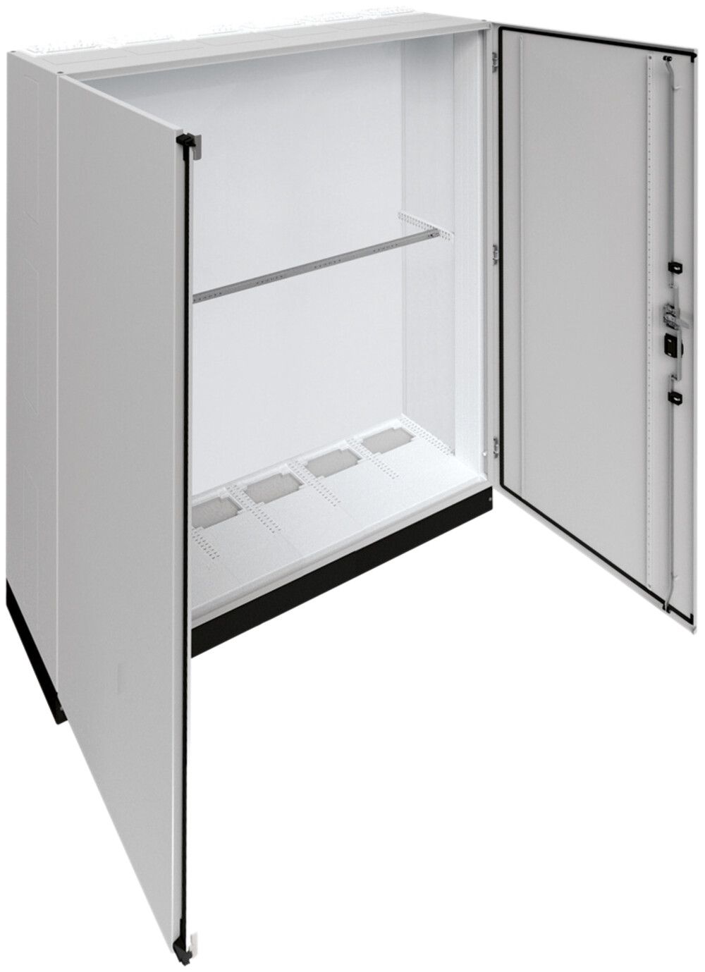 Armoire Hager univers CP II 1850×1550×400mm avec socle 100mm IP55