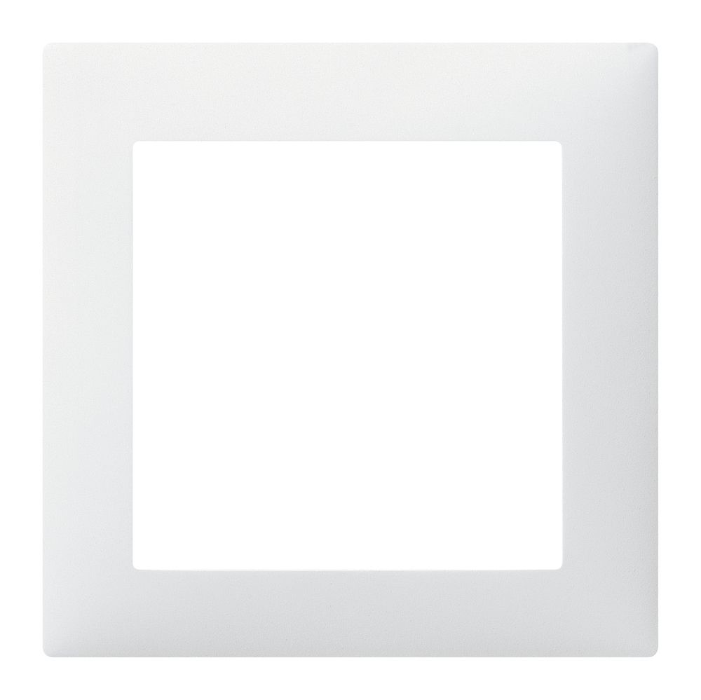 Abdeckrahmen SIDUS 1×1 weiss