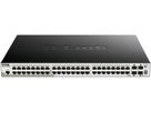 Switch D-Link DGS-1510-52XMP/E, 52-Port smart managed Layer2/3 Gigabit PoE+