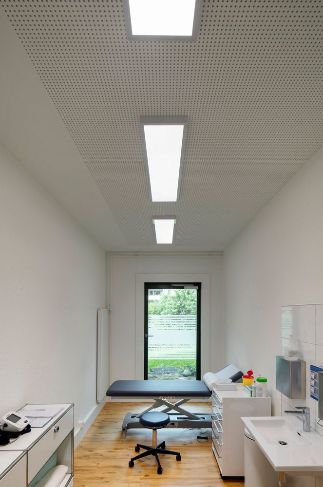 LED-Deckenleuchte SLV PANEL CL 45W 3400lm 4000K 90° 1200×300mm silber